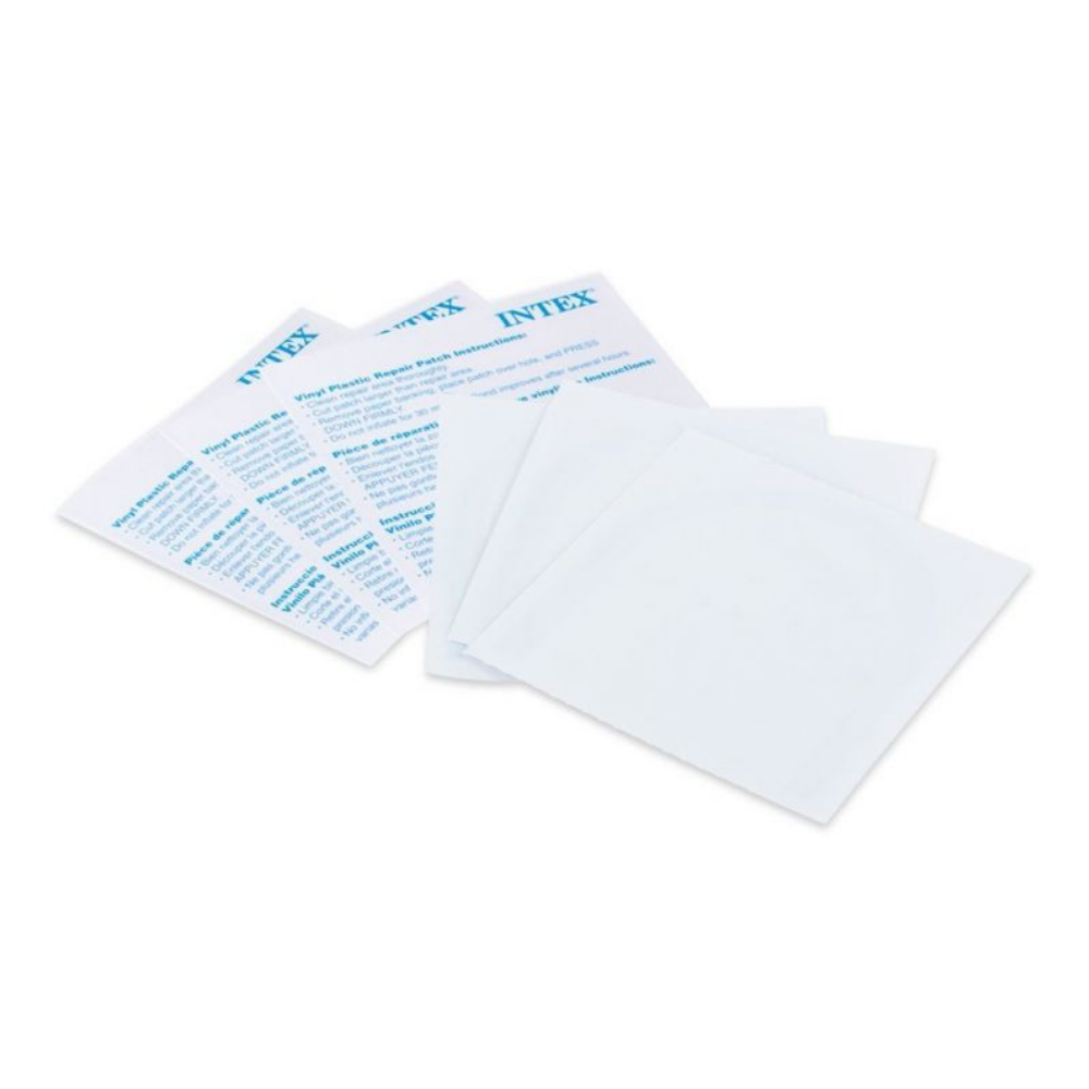 KIT DE PARCHES DE REPARACIÓN INTEX 7X7 CM PACK 6 UNIDADES REPAIR PATCHES - 1