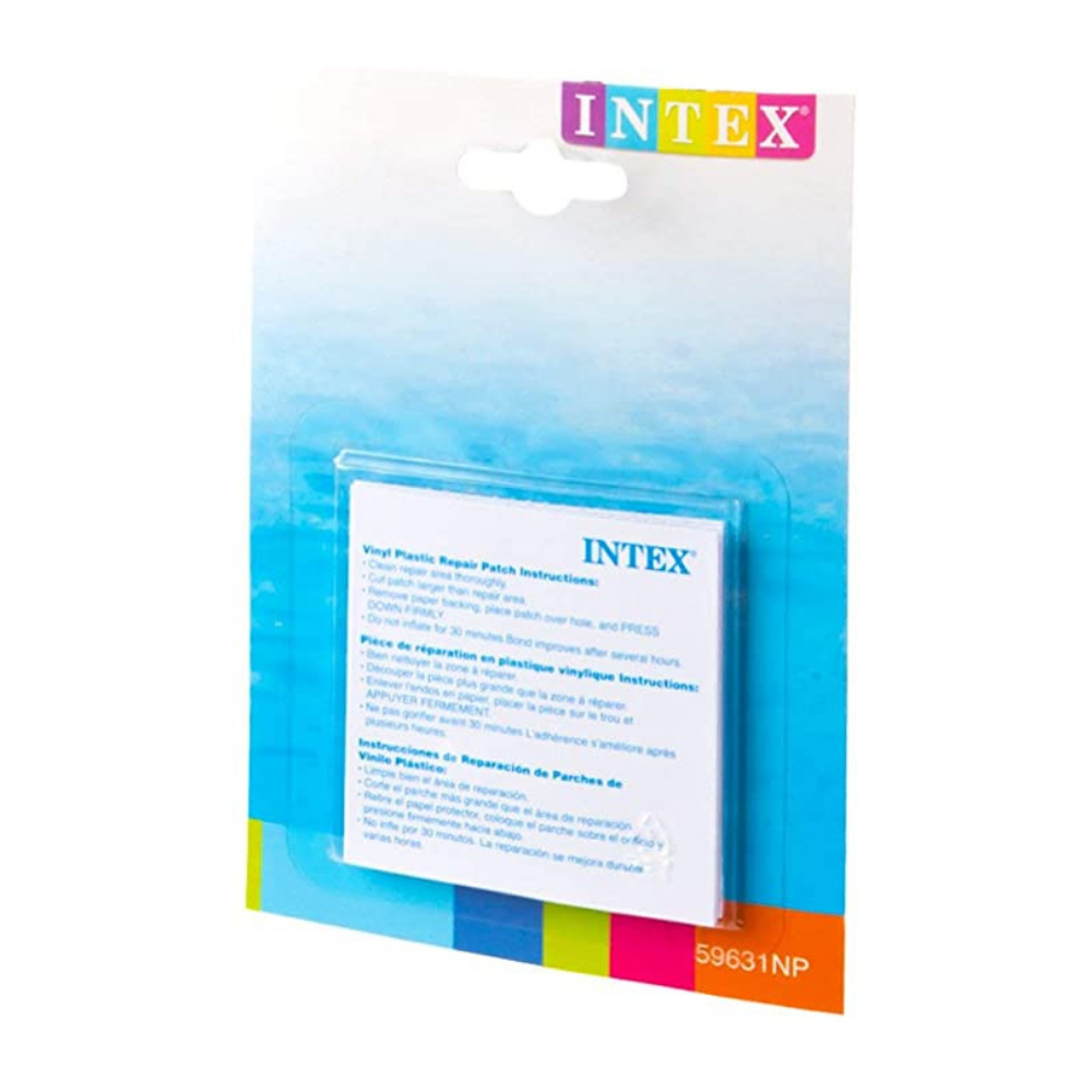 KIT DE PARCHES DE REPARACIÓN INTEX 7X7 CM PACK 6 UNIDADES REPAIR PATCHES - 2