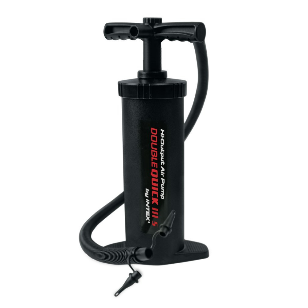 INFLADOR MANUAL INTEX 37 CM X 19 CM INFLA Y DESINFLA DOBLE VELOCIDAD DOUBLE QUICK III S - 1