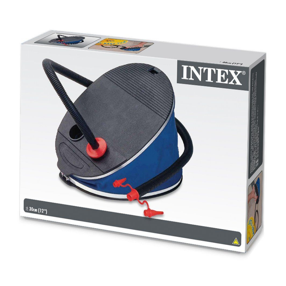 INFLADOR DE PIE INTEX 25 CM X 30 CM INFLA Y DESINFLA GIANT BELLOWS FOOT - 2