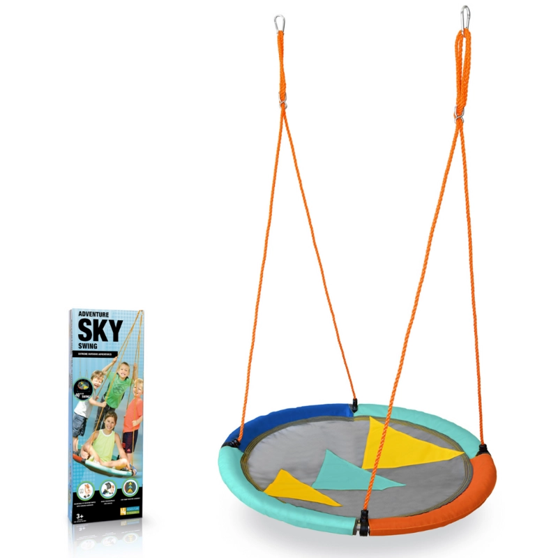 COLUMPIO B4 ADVENTURE MULTICOLOR 102 CM SKY SWING TRIANGLE 40 INCHES - 1