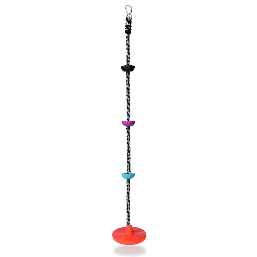 CUERDA PARA TREPAR SLACKERS MULTICOLOR CON COLUMPIO CLIMBING ROPE SWING - 1