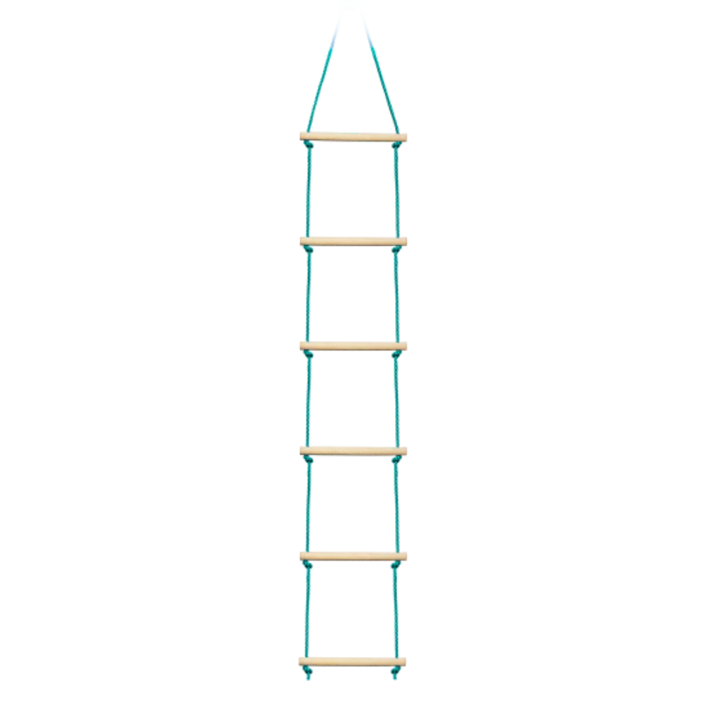 ESCALERA DE CUERDA SLACKERS CELESTE NINJA ROPE LADDER - 1
