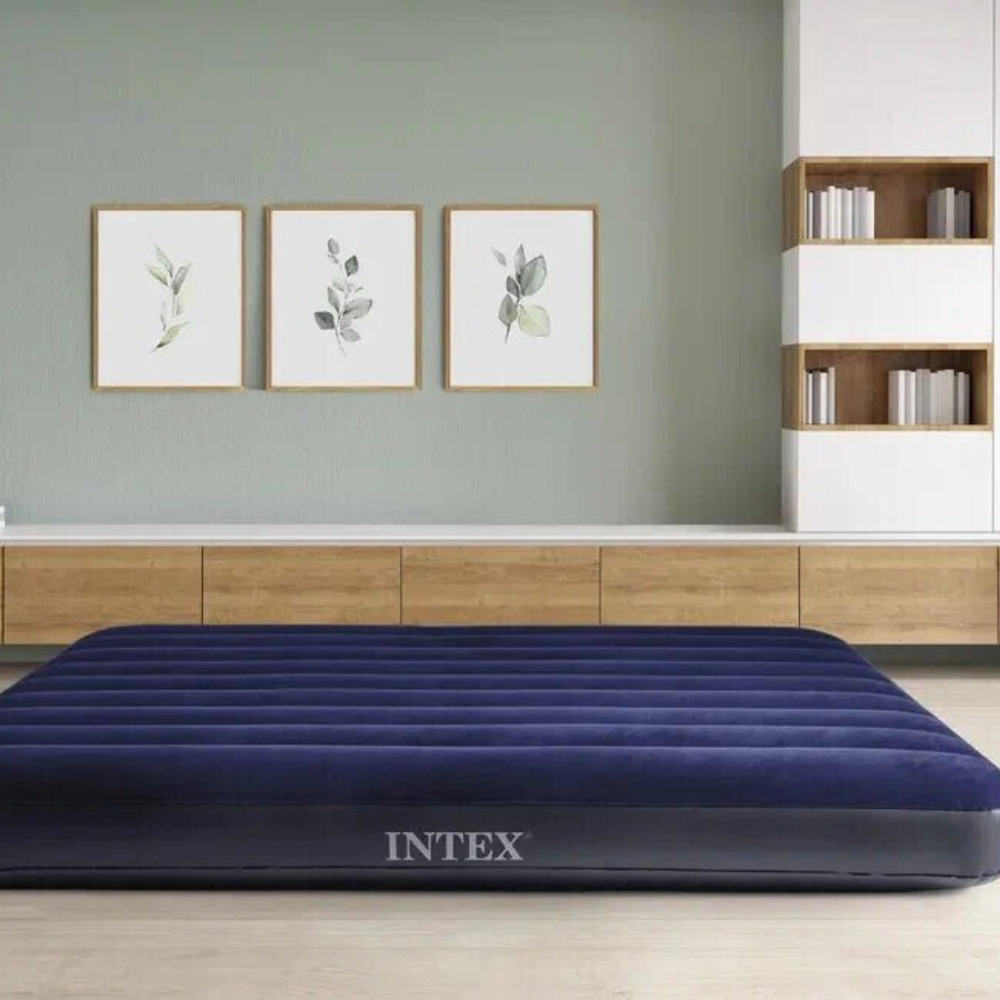 COLCHÓN INFLABLE INTEX 2 PLAZAS KING 183X203X25 CM CLASSIC DOWNY - 8