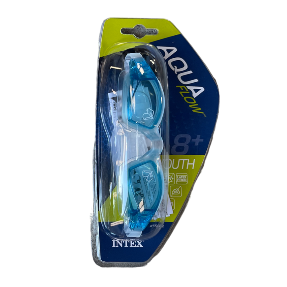 LENTES DE AGUA INTEX ANTEOJOS NATACIÓN FREE STYLE SPORT GOGGLES AZUL - 2