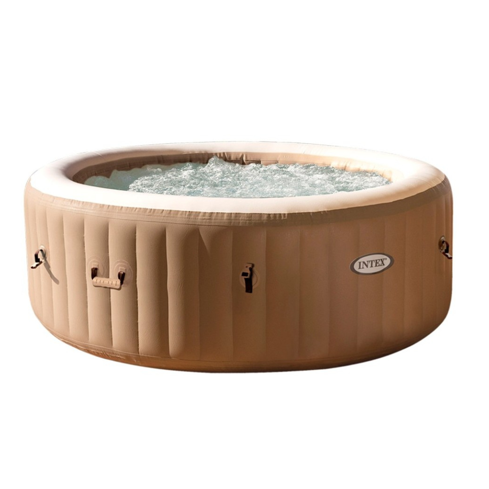 JACUZZI INTEX 196 X 71 CM SPA HOT TUB INFLABLE BUBBLE MASSAGE 4 PERSONAS - 1