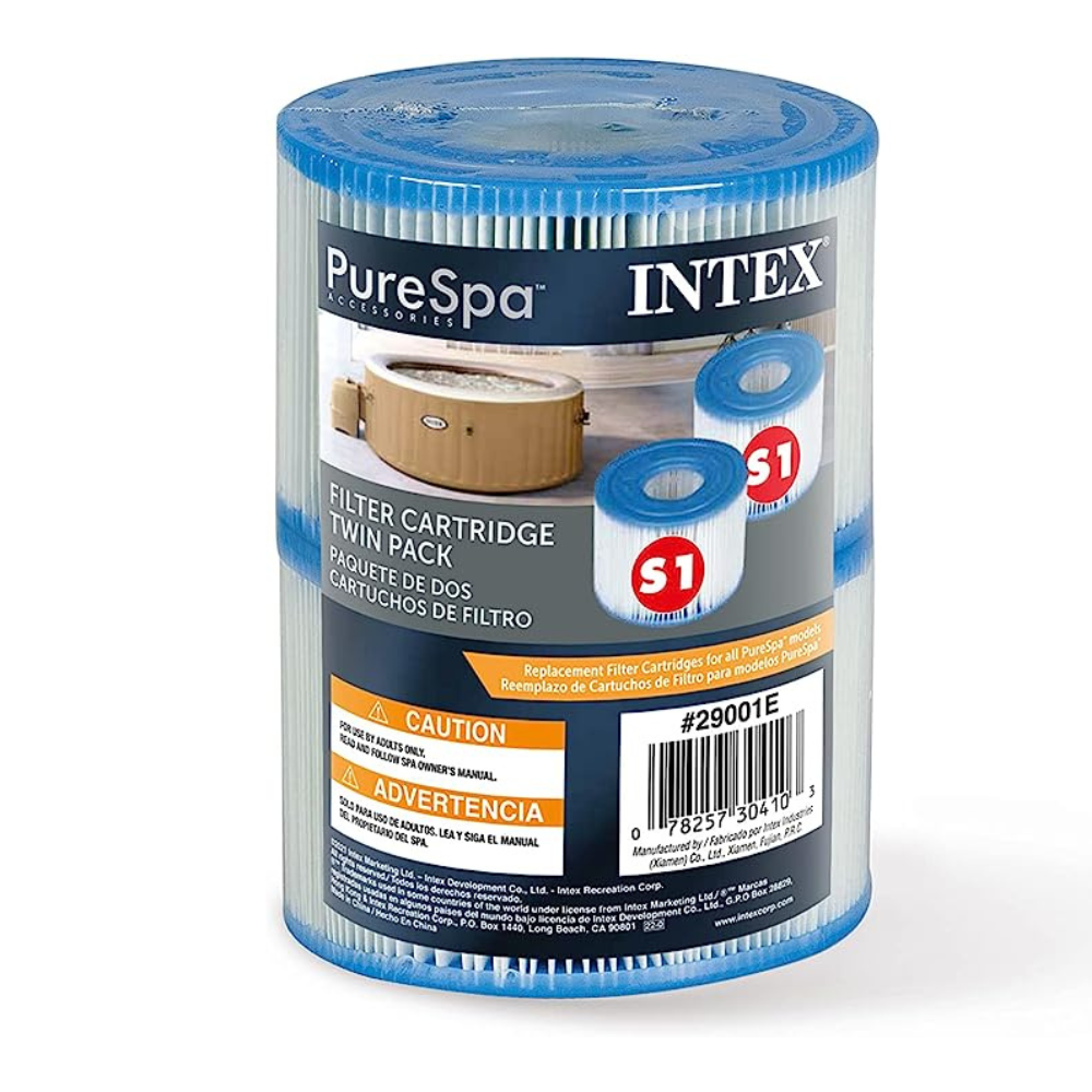 PACK 2 CARTUCHOS INTEX SPA HOT TUB TIPO S1 - 2