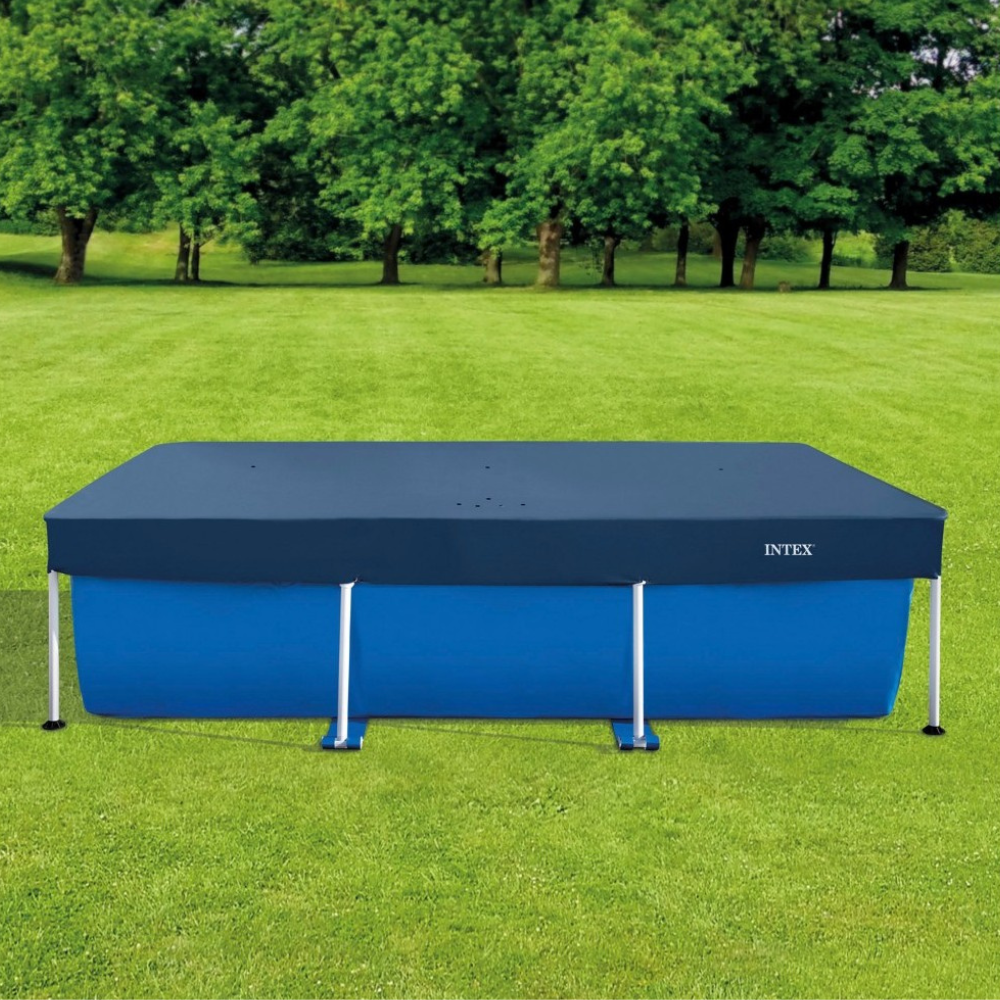 COBERTOR INTEX PISCINA RECTANGULAR 260 X 160 CM POOL COVER - 4