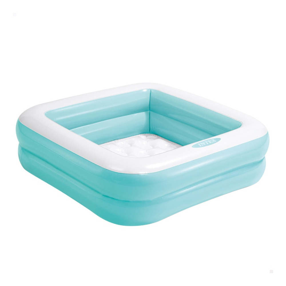 PISCINA INTEX BEBÉ INFLABLE PLAY BOX 86X86X25 CM AZUL - 1
