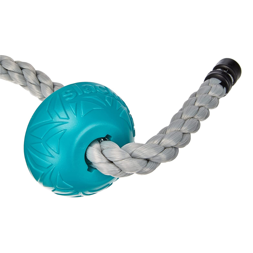 CUERDA PARA TREPAR SLACKERS MULTICOLOR 2.13 M NINJA CIMBING ROPE 7 FEET - 4