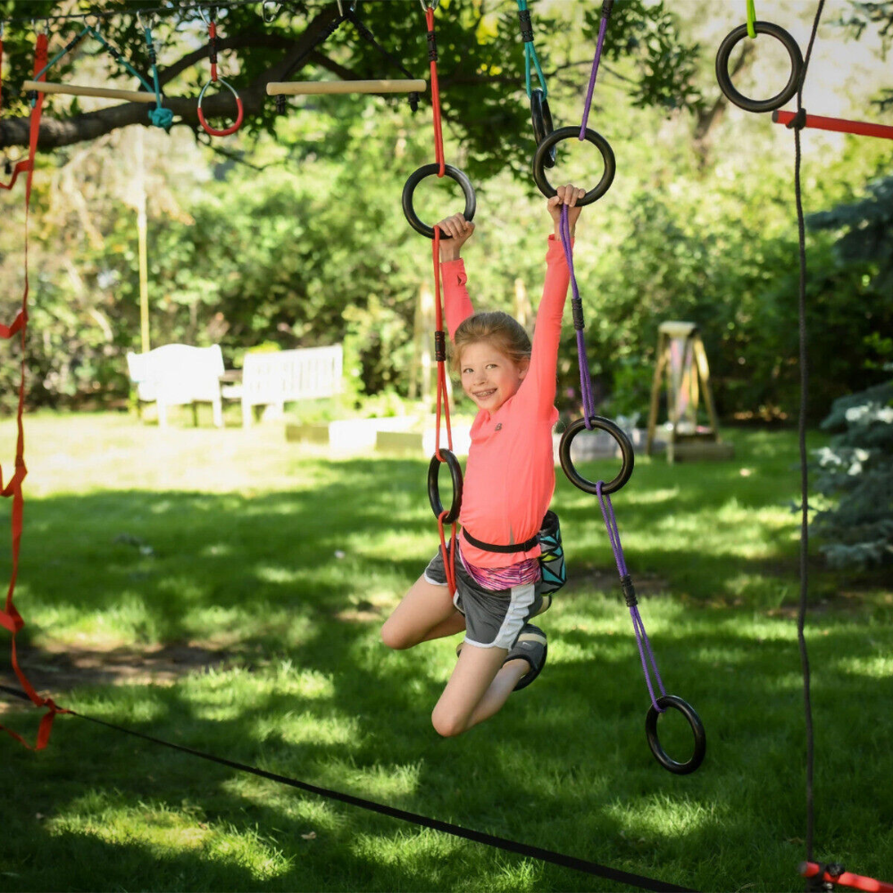 ARGOLLAS PARA TREPAR SLACKERS MULTICOLOR TRI RING VINE CLIMBER - 3