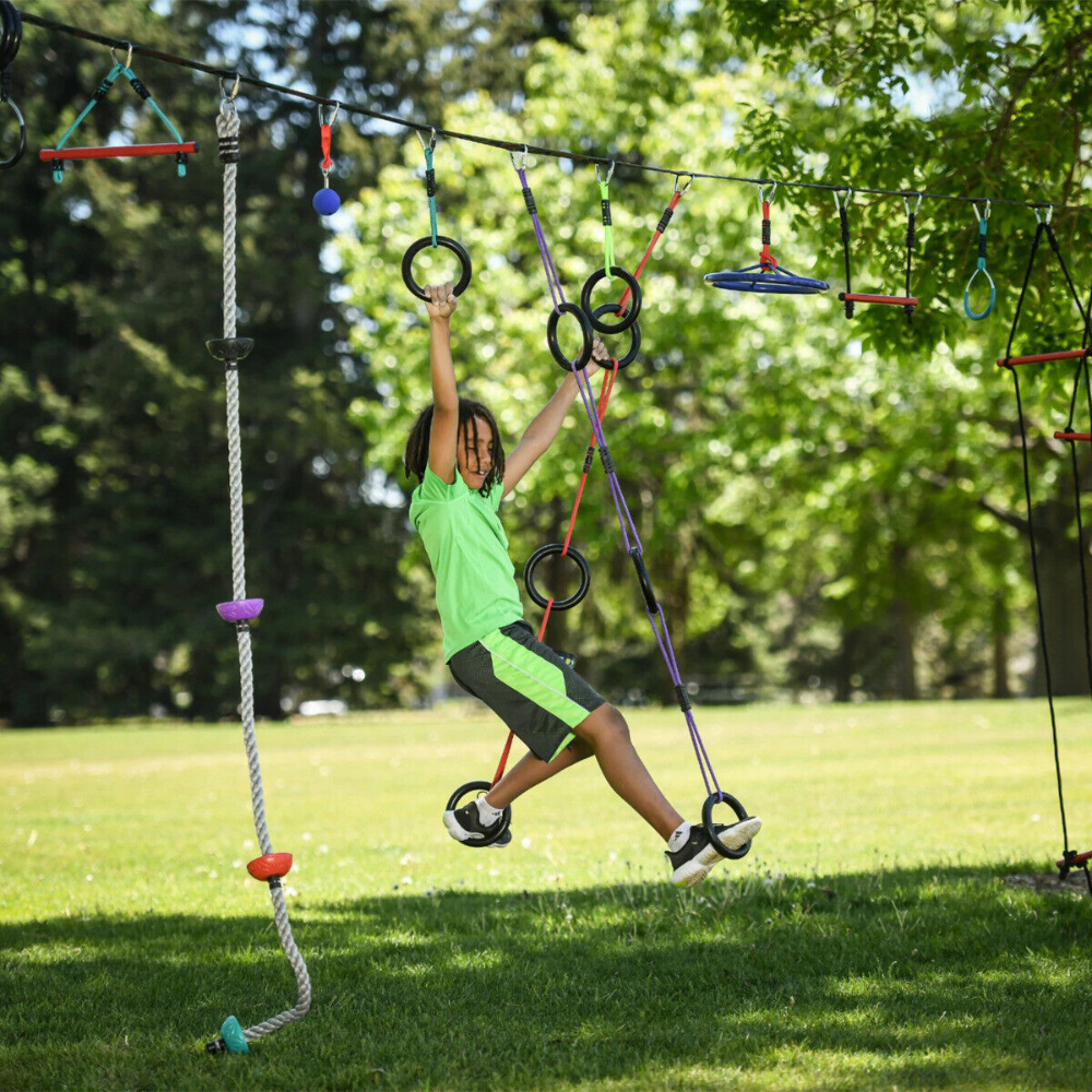 ARGOLLAS PARA TREPAR SLACKERS MULTICOLOR TRI RING VINE CLIMBER - 4