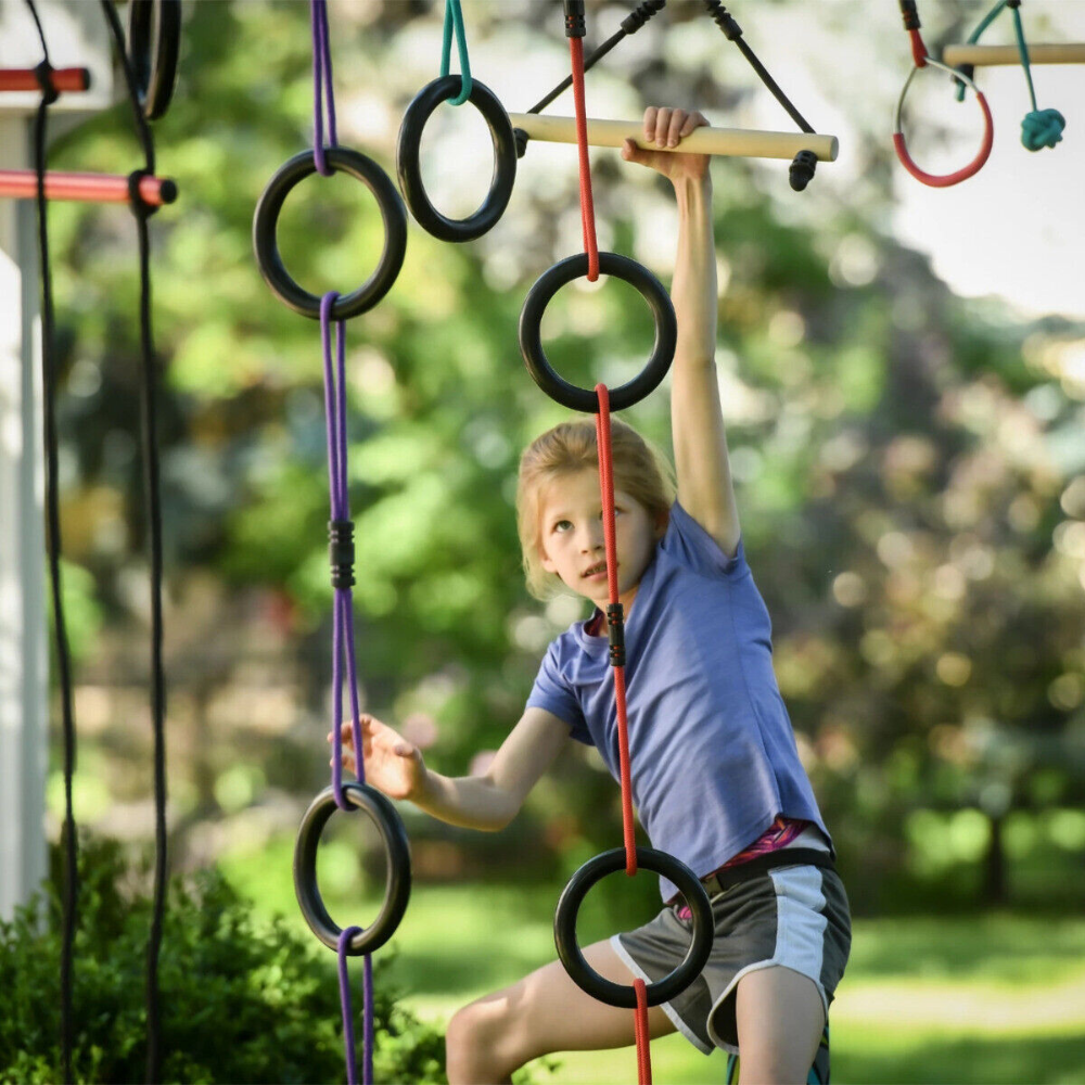 ARGOLLAS PARA TREPAR SLACKERS MULTICOLOR TRI RING VINE CLIMBER - 5