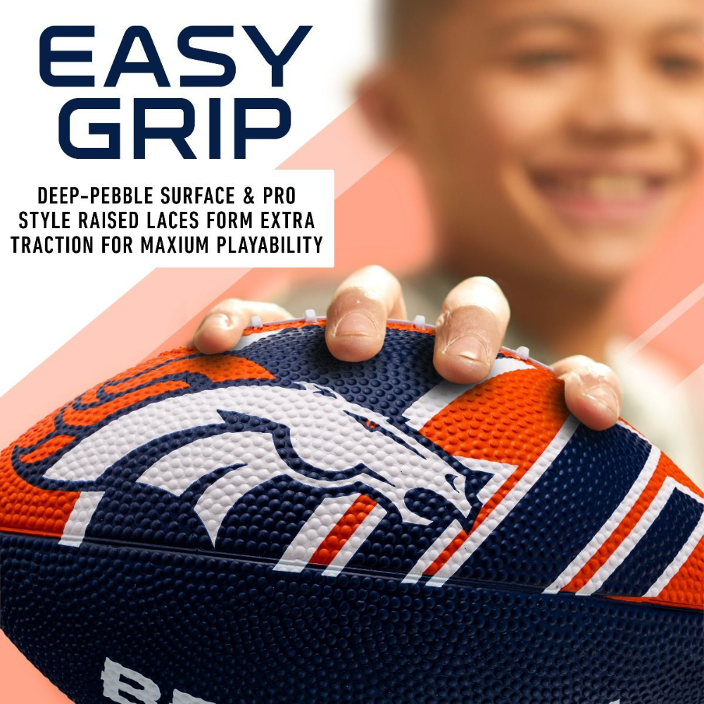 BALÓN FÚTBOL AMERICANO FRANKLIN SPORTS NFL TEAM BRONCOS 22 CM - 4