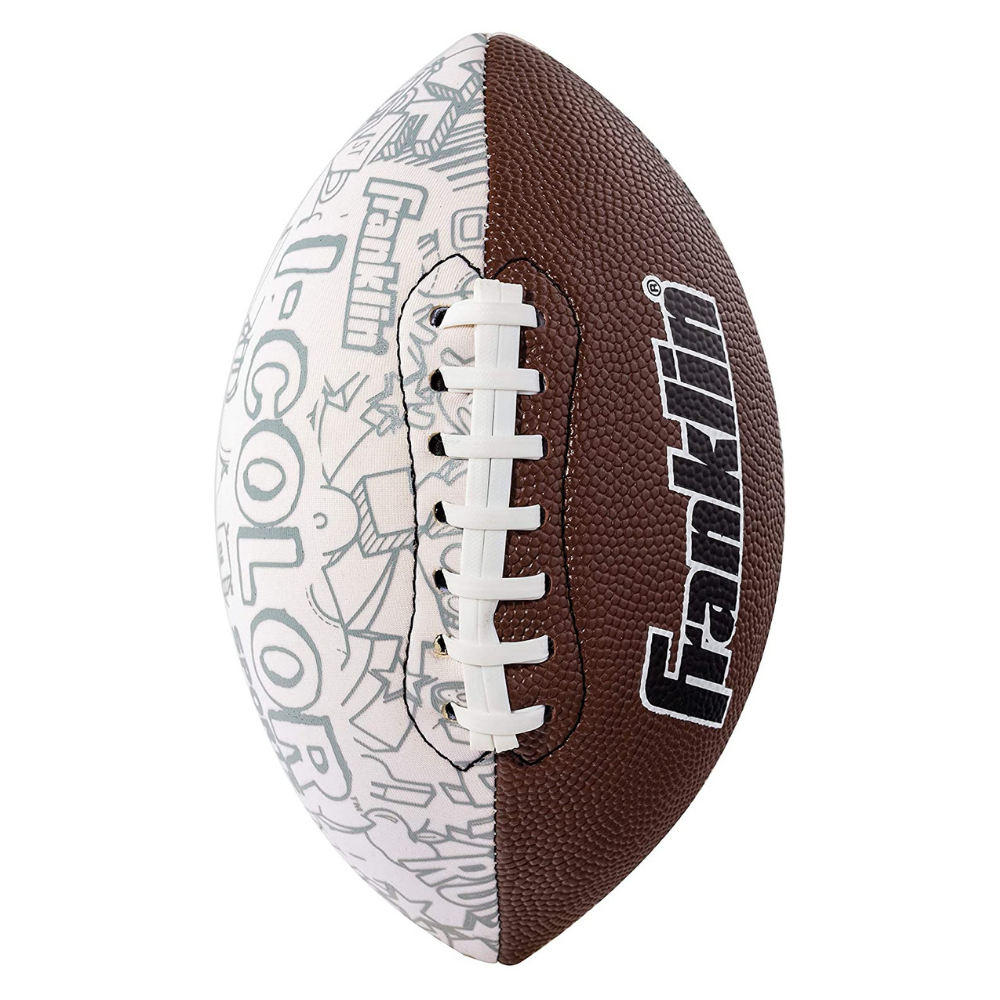 BALÓN FUTBOL AMERICANO FRANKLIN SPORTS PINTABLE MINI I-COLOR 10 LÁPICES - 2