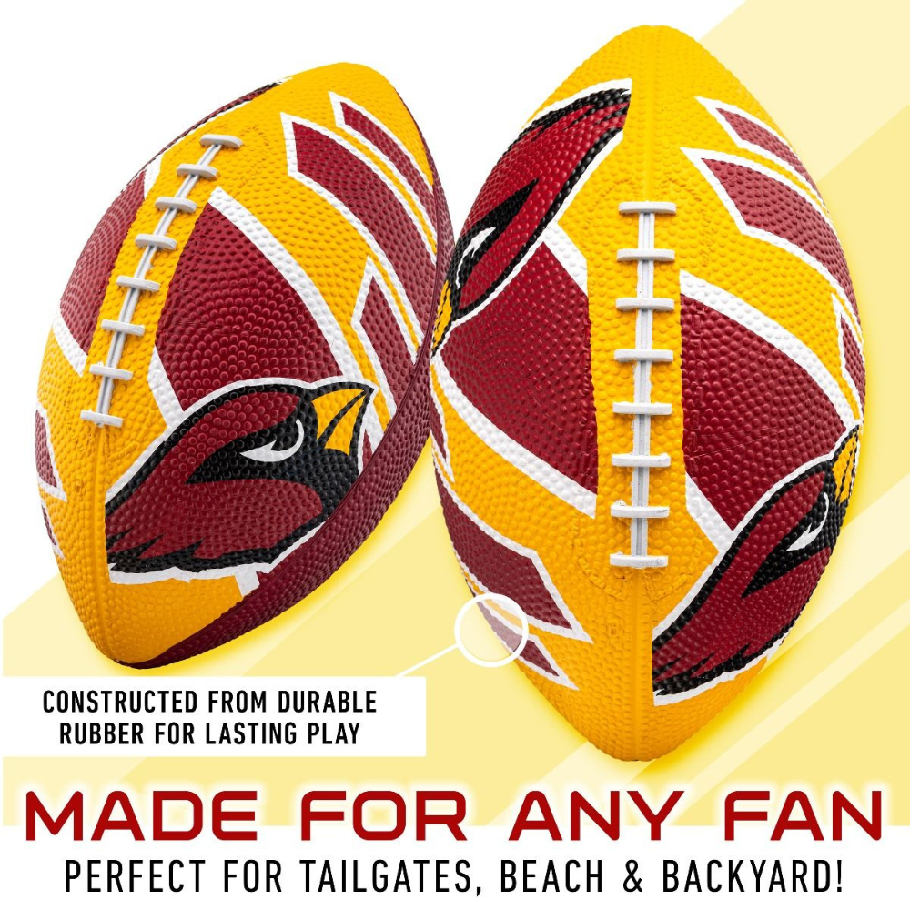 BALÓN FÚTBOL AMERICANO FRANKLIN SPORTS NFL TEAM CARDINALS 22 CM - 3