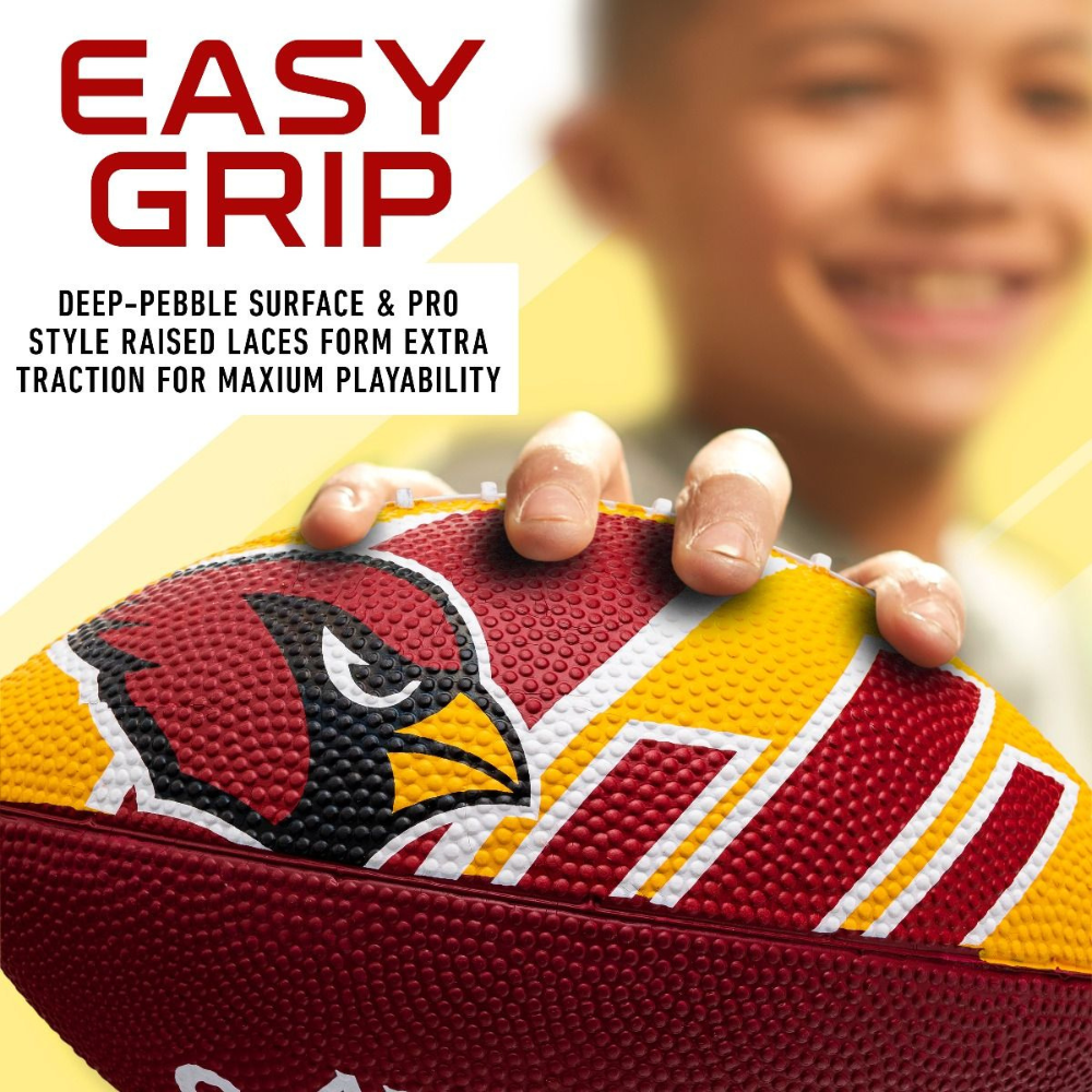 BALÓN FÚTBOL AMERICANO FRANKLIN SPORTS NFL TEAM CARDINALS 22 CM - 4