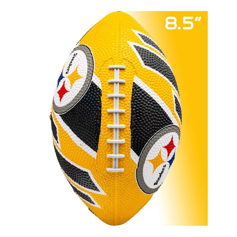 BALÓN FÚTBOL AMERICANO FRANKLIN SPORTS NFL TEAM STEELERS 22 CM - 2