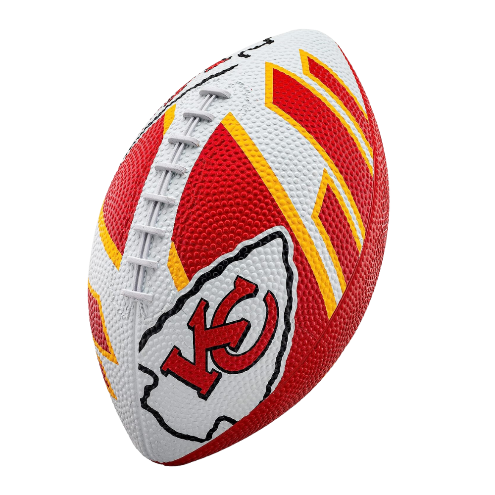 BALÓN FÚTBOL AMERICANO FRANKLIN SPORTS NFL TEAM CHIEFS 22 CM - 1
