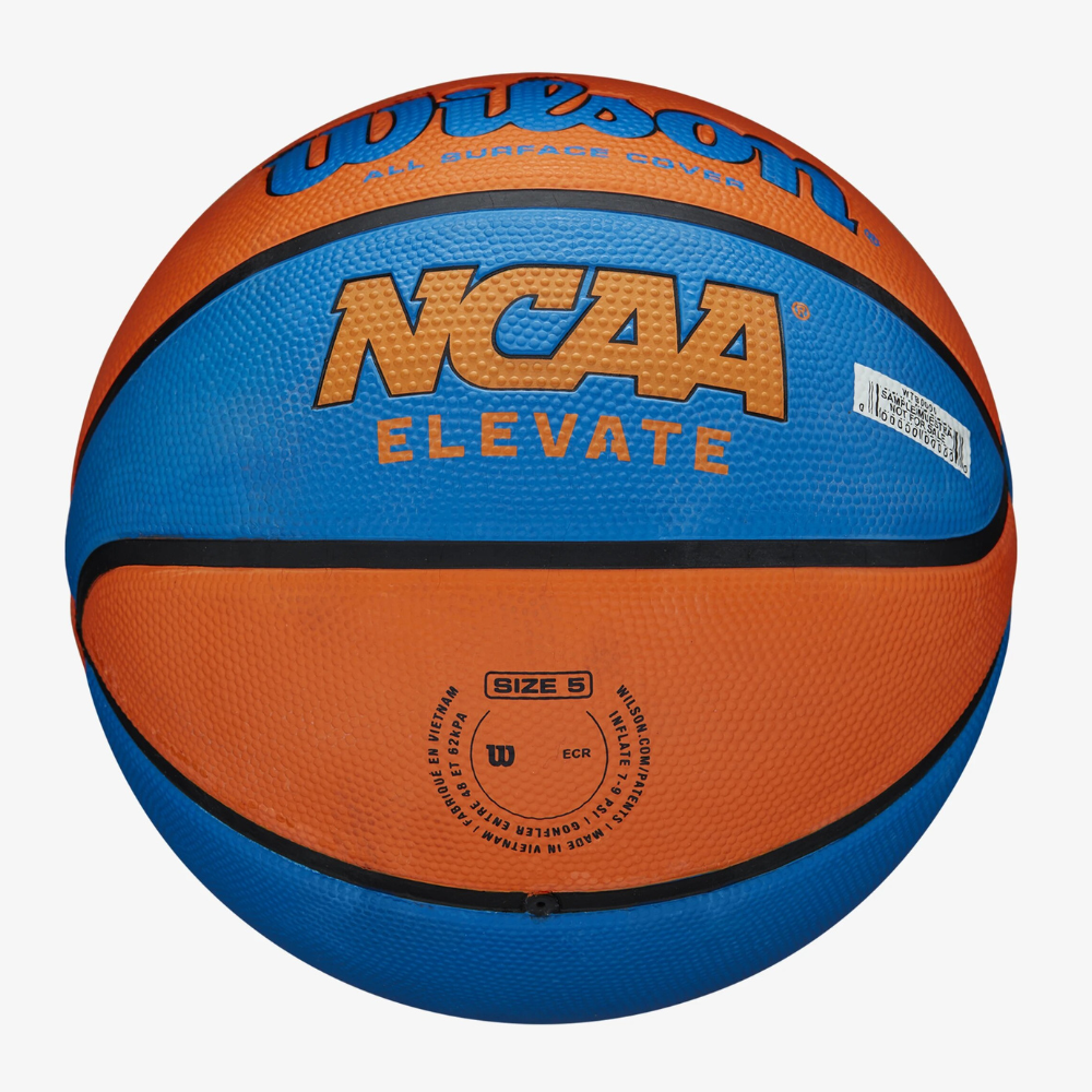 BALÓN BASKETBALL WILSON NCAA ELEVATE TAMAÑO 5 ROYAL ORANGE - 5
