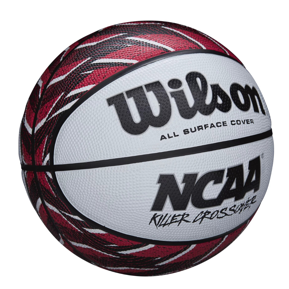 BALÓN BASKETBALL WILSON NCAA KILLER CROSSOVER TAMAÑO 7 ROJO - 2
