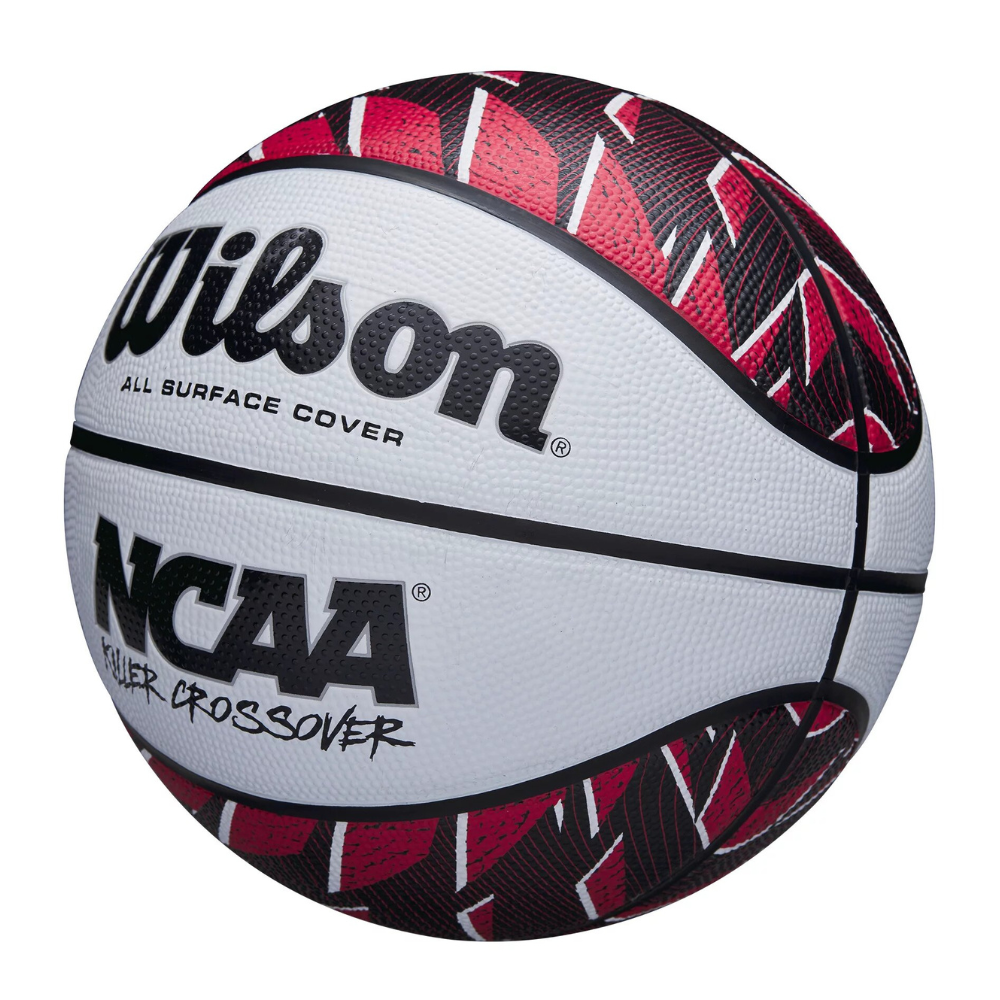 BALÓN BASKETBALL WILSON NCAA KILLER CROSSOVER TAMAÑO 7 ROJO - 3