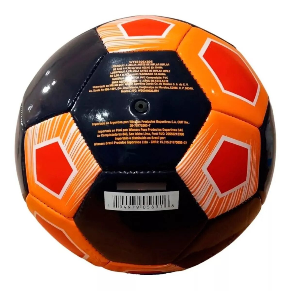 BALÓN FUTBOL WILSON PENTAGON PRO TAMAÑO 5 NEGRO - 3