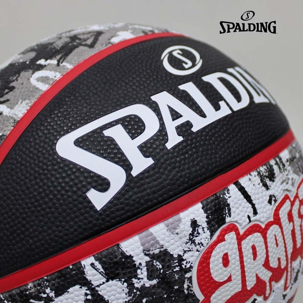 BALÓN BASKETBALL SPALDING GRAFFITI TAMAÑO 7 ROJO - 3