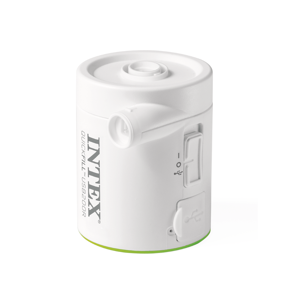 INFLADOR ELÉCTRICO INTEX RECARGABLE USB QUICKFILL 200R 200 LTS/MIN - 2