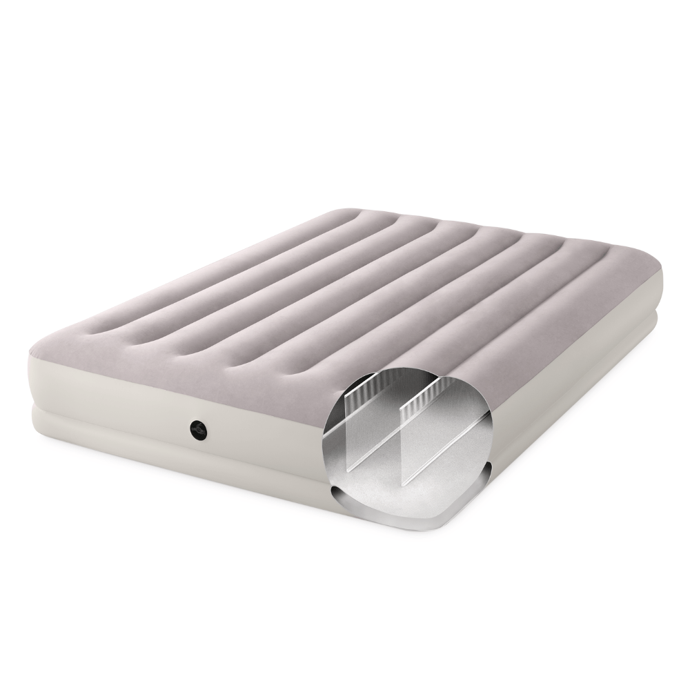 COLCHÓN INFLABLE INTEX 2 PLAZAS 152X203X30 CM PRESTIGE MID-RISE + INFLADOR USB150 - 5