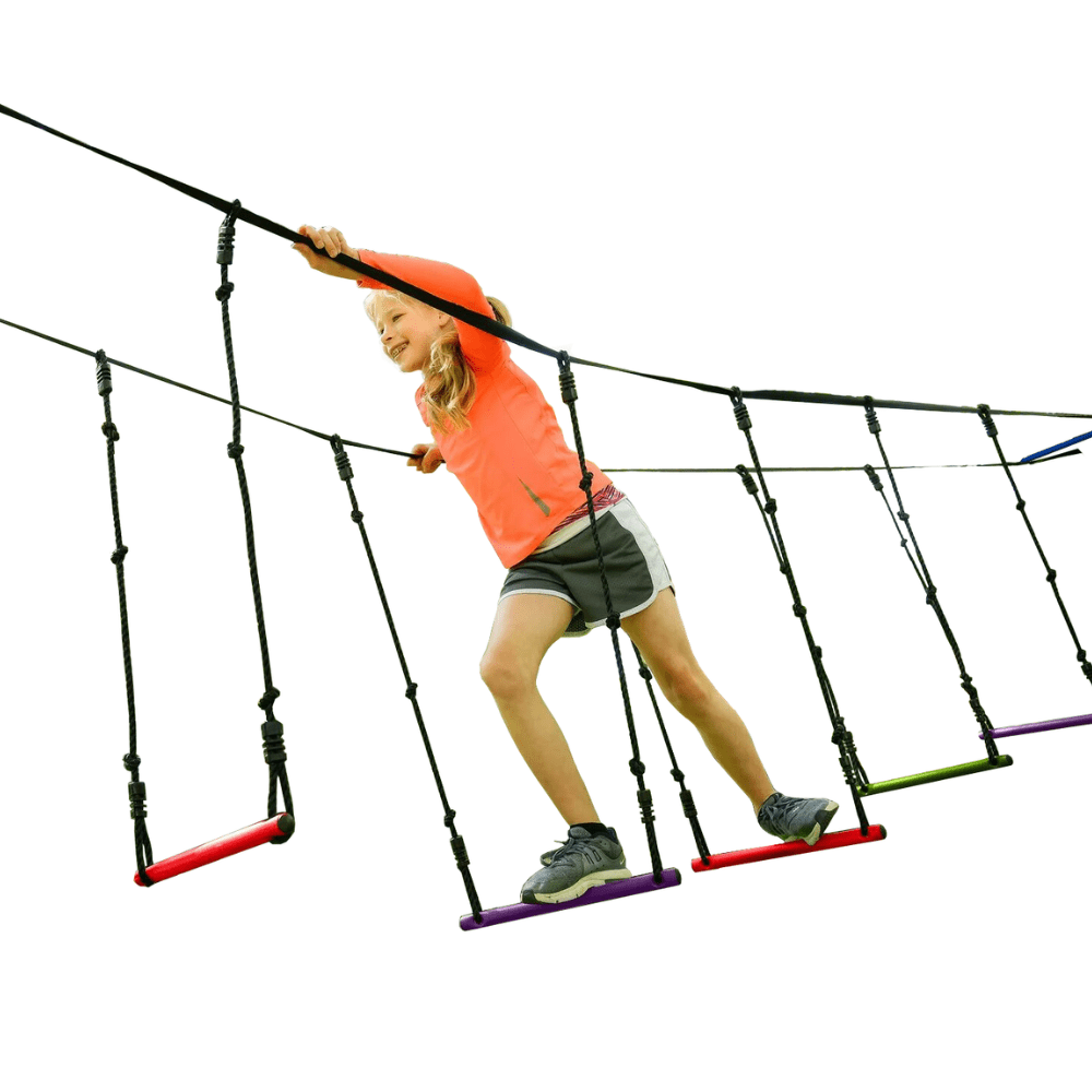 PUENTE COLGANTE NINJA SLACKERS 9.1 M NINJA BRIDGE 30 FT - 1