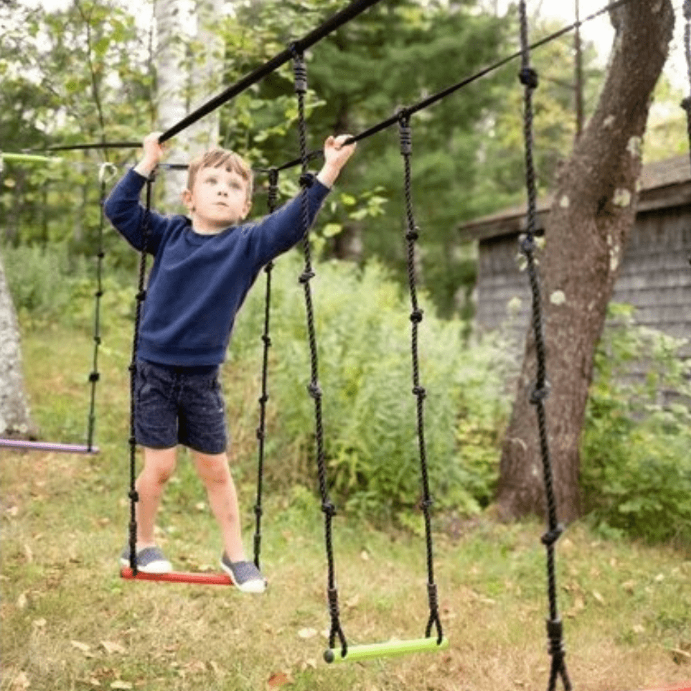 PUENTE COLGANTE NINJA SLACKERS 9.1 M NINJA BRIDGE 30 FT - 3