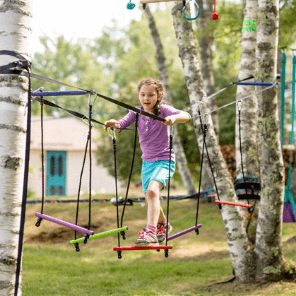 PUENTE COLGANTE NINJA SLACKERS 9.1 M NINJA BRIDGE 30 FT - 4