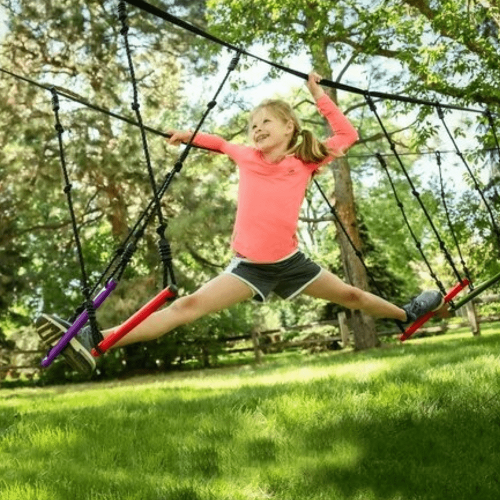 PUENTE COLGANTE NINJA SLACKERS 9.1 M NINJA BRIDGE 30 FT - 5