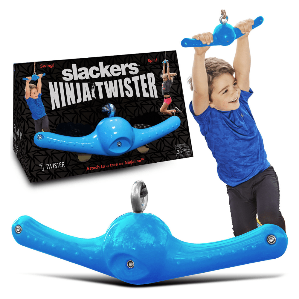 BARRA PARA COLGAR SLACKERS MULTICOLOR GIRATORIA NINJA TWISTER - 3