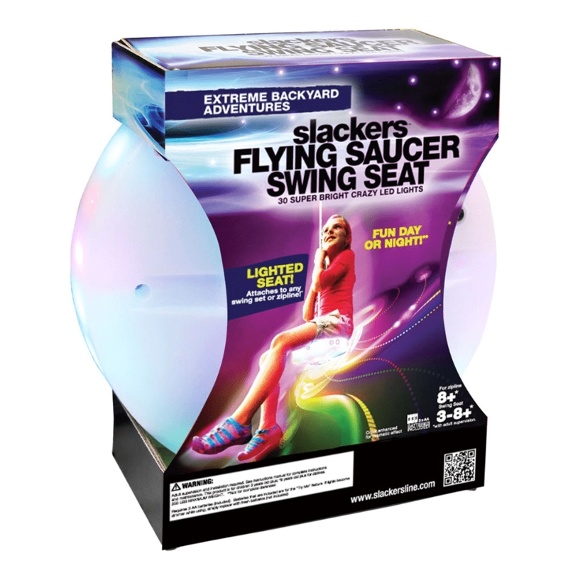 ASIENTO SLACKERS MULTICOLOR LED TIROLESA SWING SEAT - 2