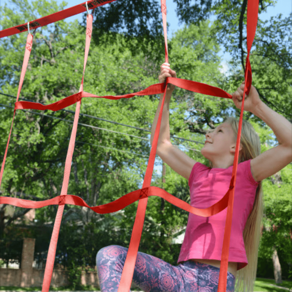 RED NINJA PARA TREPAR SLACKERS NINJA NET - 2