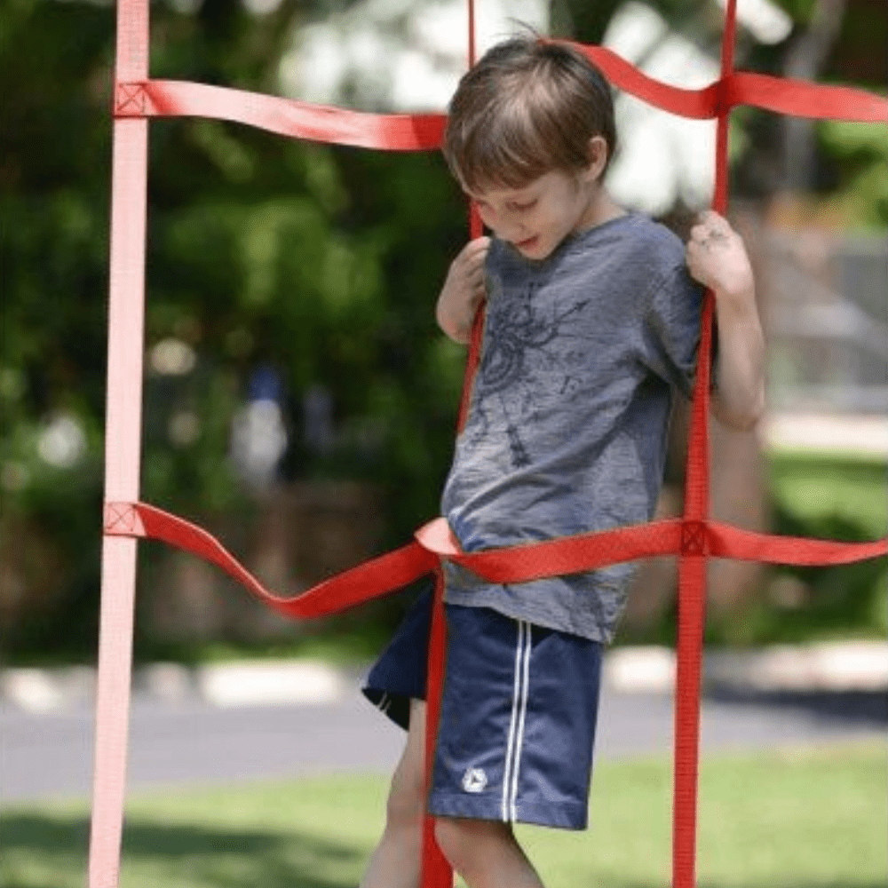 RED NINJA PARA TREPAR SLACKERS NINJA NET - 3