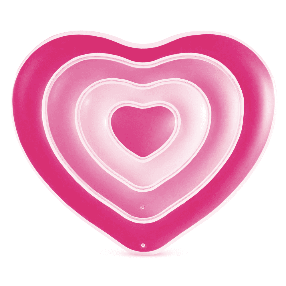 FLOTADOR INFLABLE INTEX MAT CORAZÓN 155X135X25 CM SWEETHEART - 1