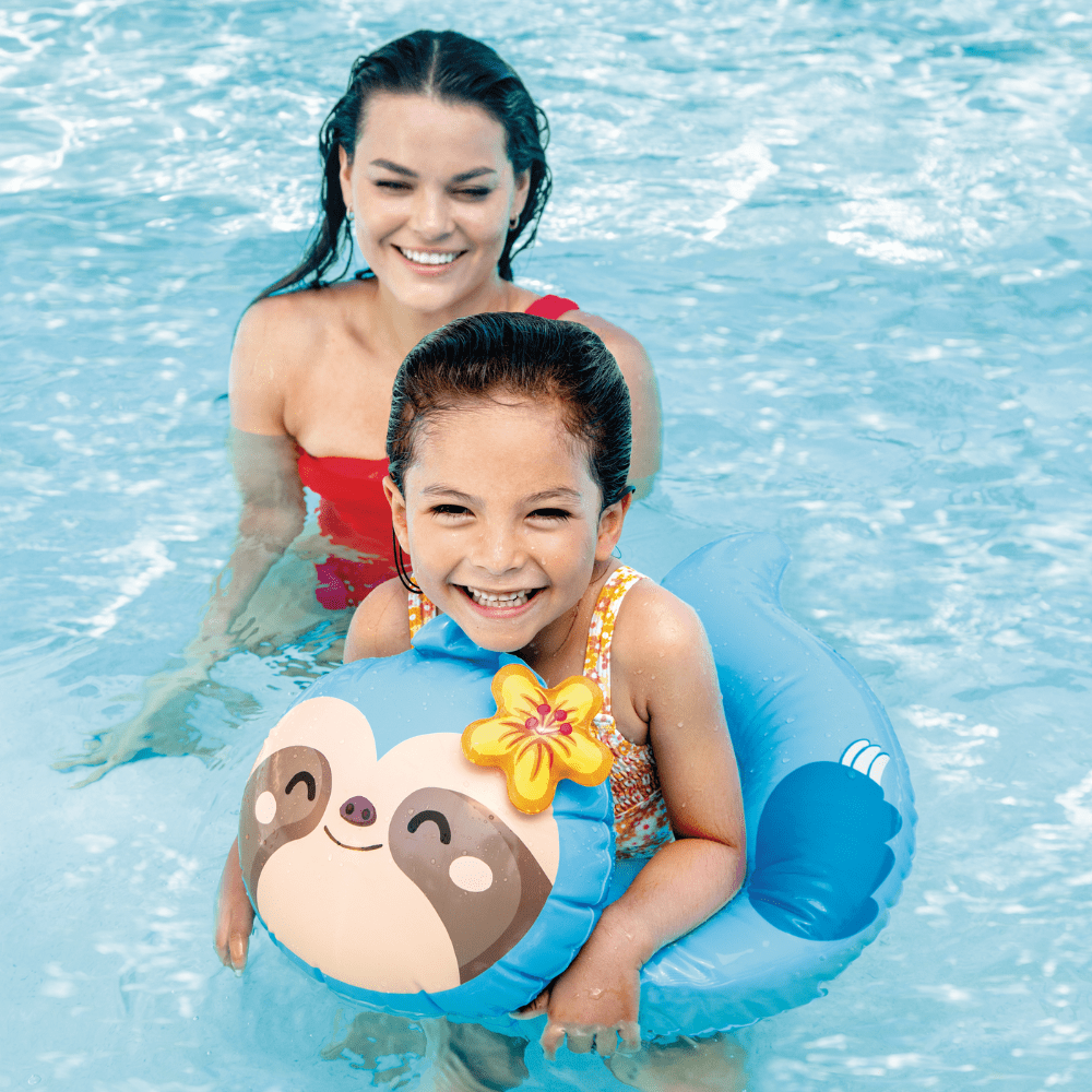 FLOTADOR INFLABLE REDONDO INTEX PEREZOZO 55 CM ANIMAL SPLIT RING - 5