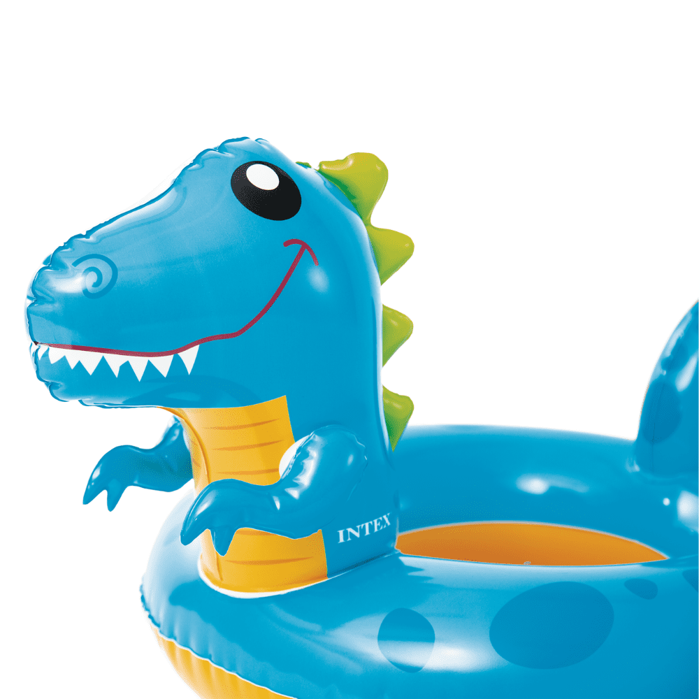 FLOTADOR INFLABLE INTEX REDONDO DINOSAURIO 58 CM BIG ANIMAL RING - 5