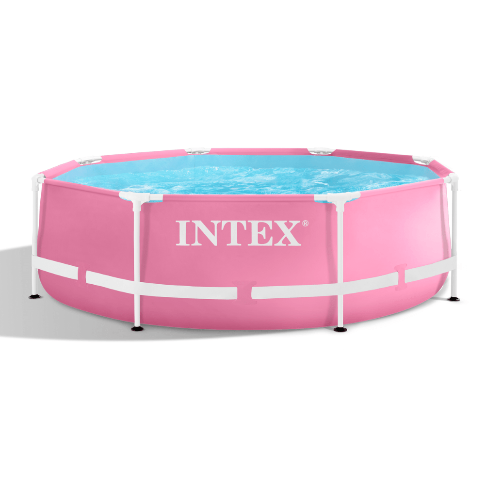 PISCINA ESTRUCTURAL INTEX PINK METAL FRAME 244 X 76 CM - 1