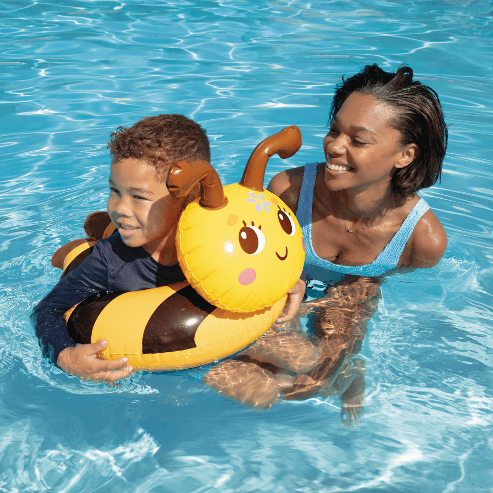FLOTADOR INFLABLE REDONDO INTEX ABEJA 55 CM ANIMAL SPLIT RING - 5