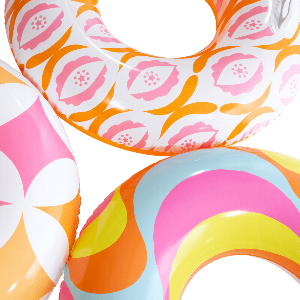 FLOTADOR INFLABLE INTEX REDONDO CON SUJETADORES 114 CM TIMELESS TUBE X - 2