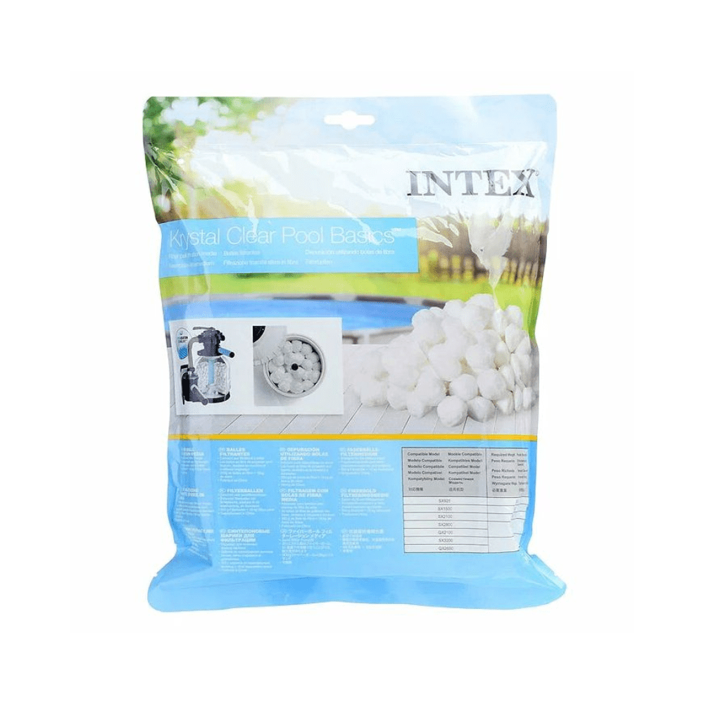 PELOTAS FILTRANTES PARA BOMBAS DE ARENA PISCINA INTEX FIBER BALL FILTRATION MEDIA - 2