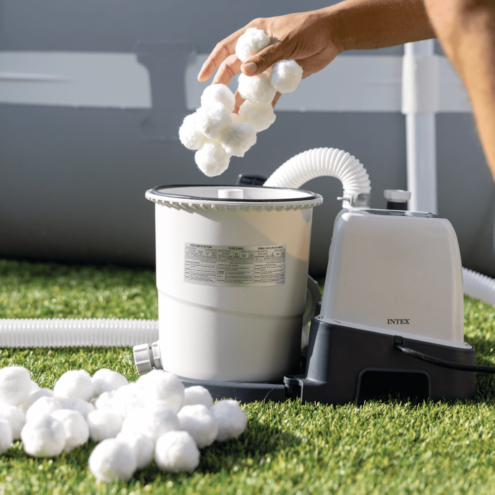 PELOTAS FILTRANTES PARA BOMBAS DE ARENA PISCINA INTEX FIBER BALL FILTRATION MEDIA - 5