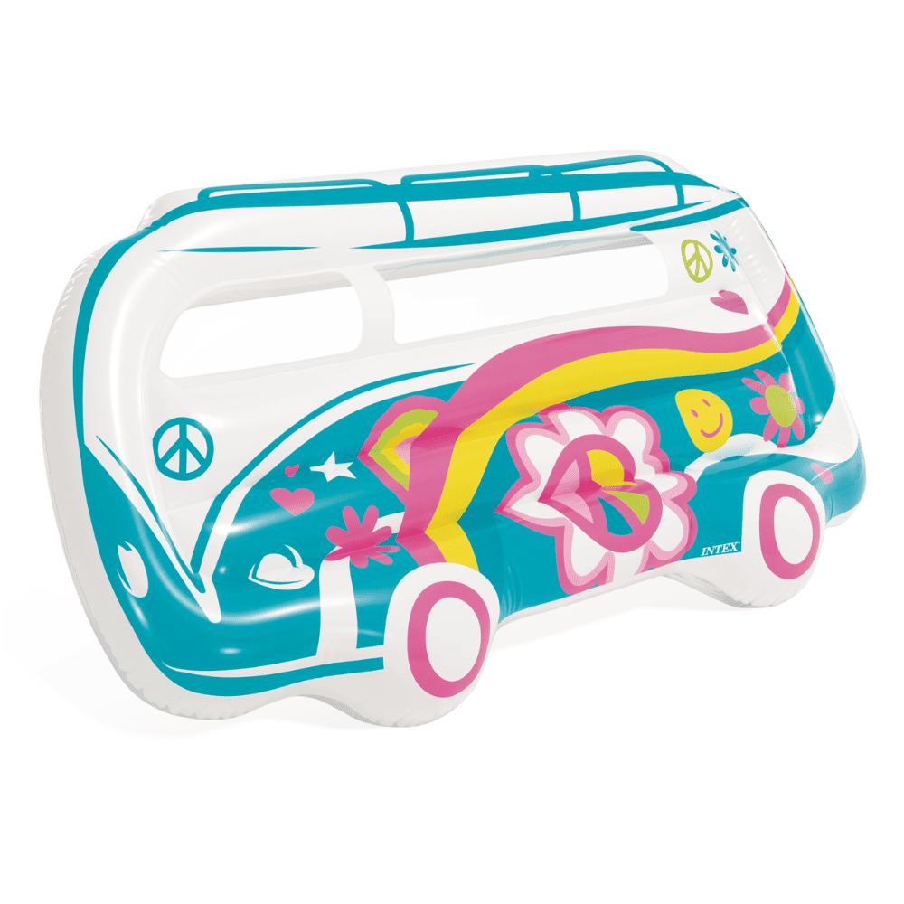 FLOTADOR INFLABLE INTEX MAT FURGON HIPPIE 178X91X23 CM GROOVY VAN - 2