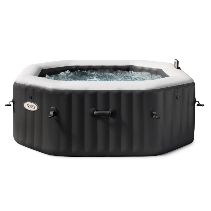 HOT TUB INTEX SPA INFLABLE JET & BUBBLE DELUXE ONYX 6 PERSONAS - 1