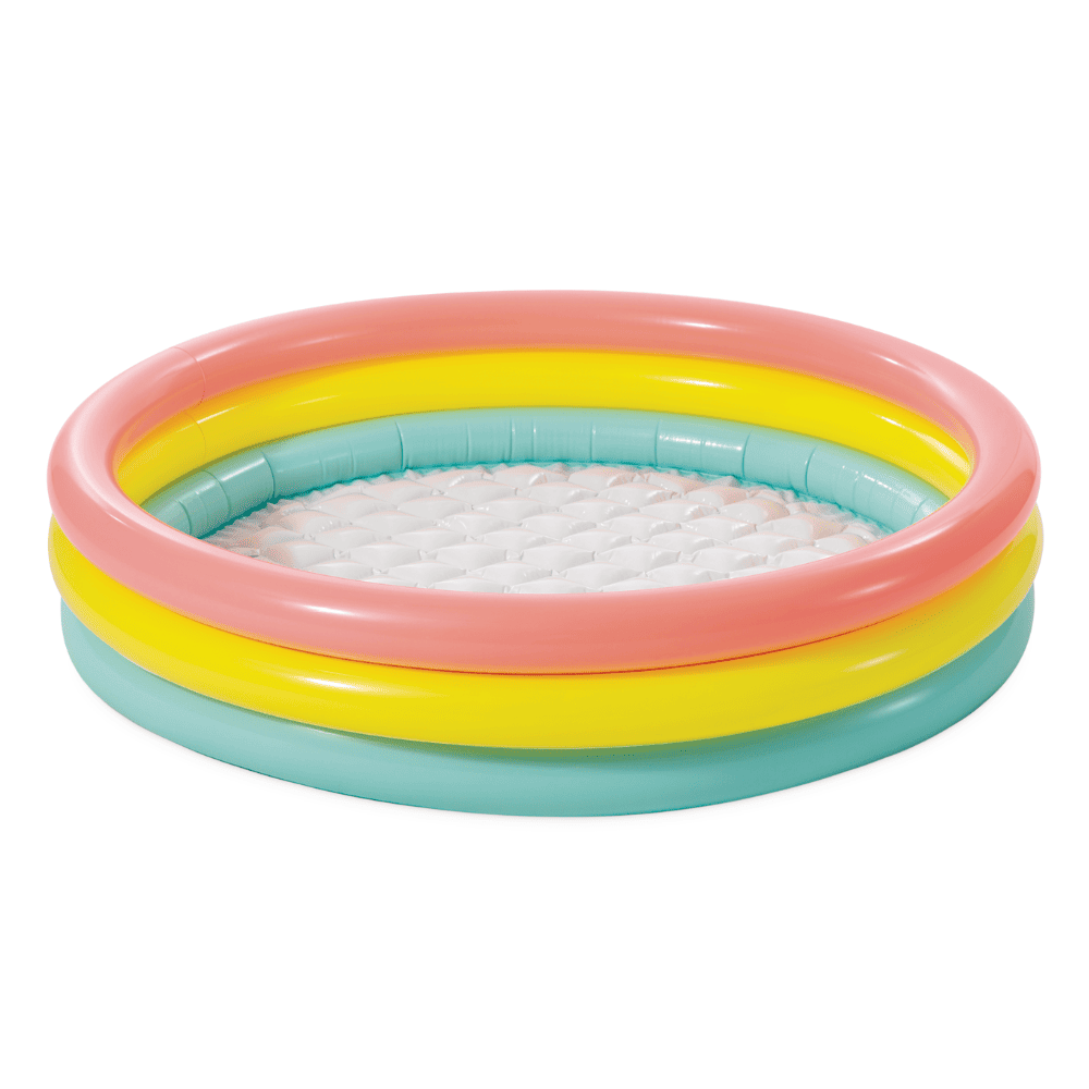PISCINA BEBE INFLABLE INTEX 114X25 CM SUNSET GLOW - 1