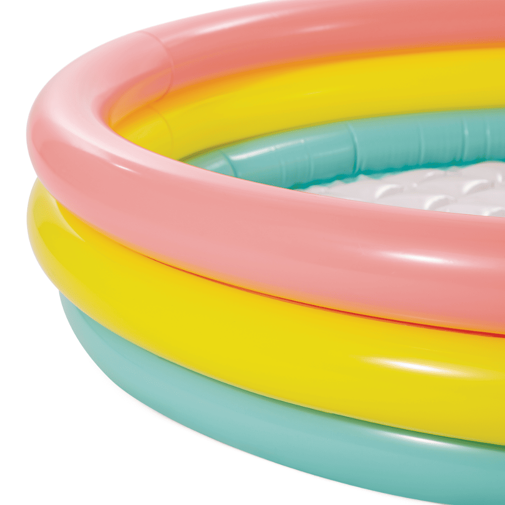 PISCINA BEBE INFLABLE INTEX 114X25 CM SUNSET GLOW - 6